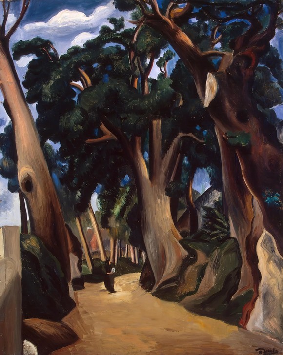 Road to Castel Gandolfo. von Andre Derain