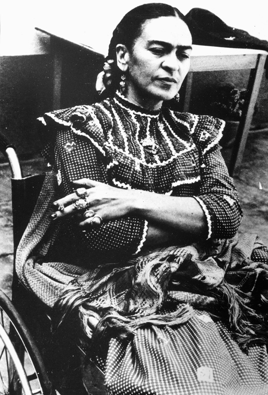 Frida Kahlo im Casa Azul / Foto 1954 von 