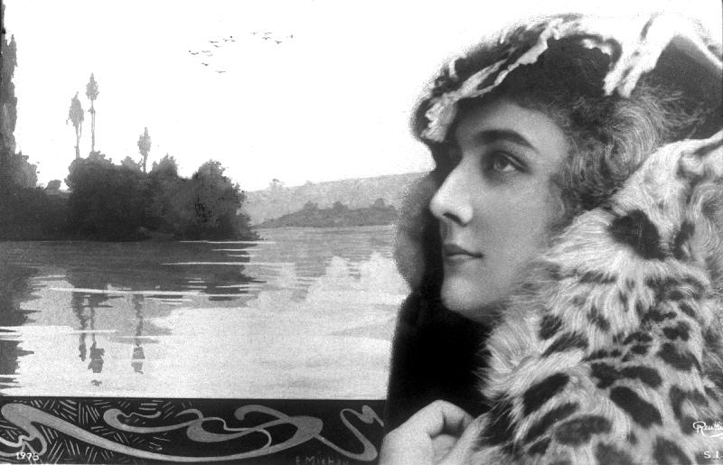 Alice Dufrene, French Actress photo by Reutlinger von 