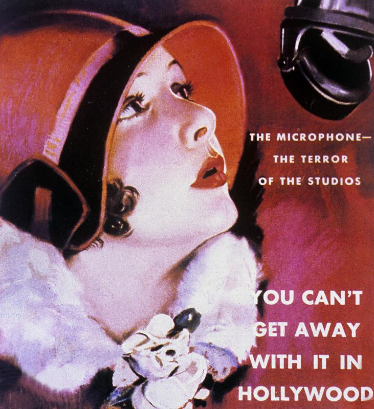 Annonce des films parlants affiche christy von 