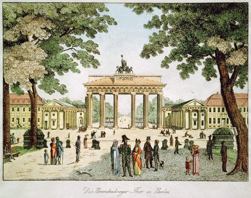 Berlin, Brandenburger Tor von 