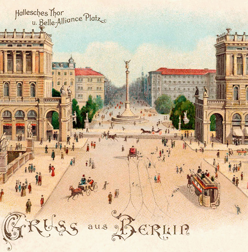 Berlin, Hallesches Tor von 