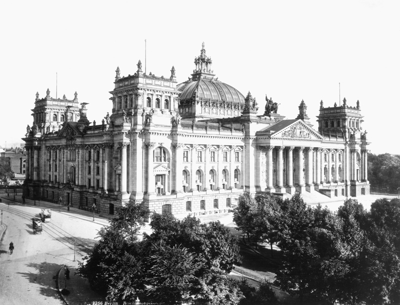 Berlin,Reichstag,Ansicht/Foto Levy von 