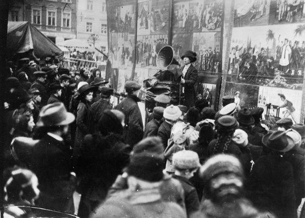 Baenkelsaengerin,Grammophonbegleitung von 