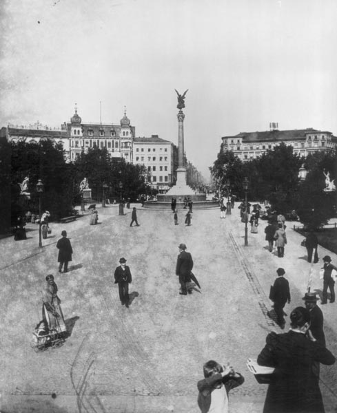 Berlin,Ansicht Belle-Alliance-Platz/Foto von 