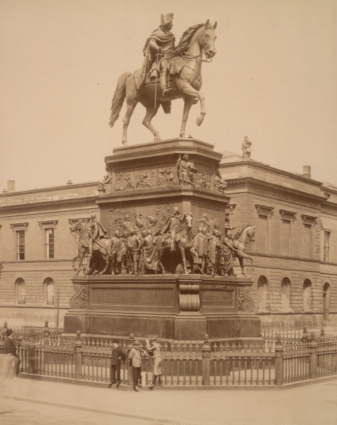 Berlin, Denkmal Friedrich d.Großen/Levy von 