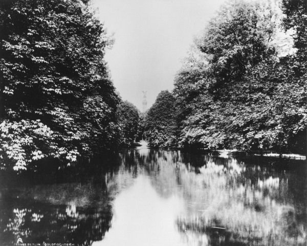 Berlin,Goldfischteich im Tiergarten/Levy von 