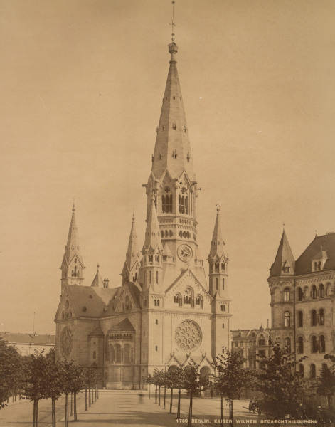 Berlin,Kais.Wilh.Ged.Kirche / Foto Levy von 