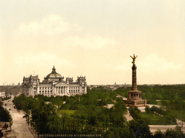 Berlin, Königsplatz, Siegessäule von 