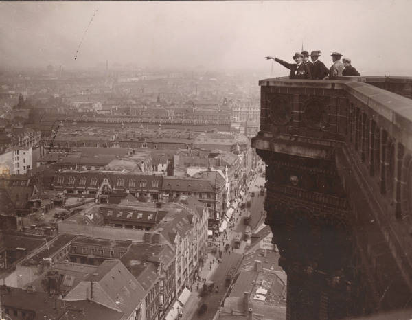 Berlin,Koenigstr.vom Roten Rathaus/Foto von 