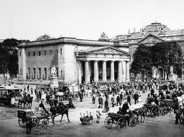 Berlin, Neue Wache, Photochrom von 