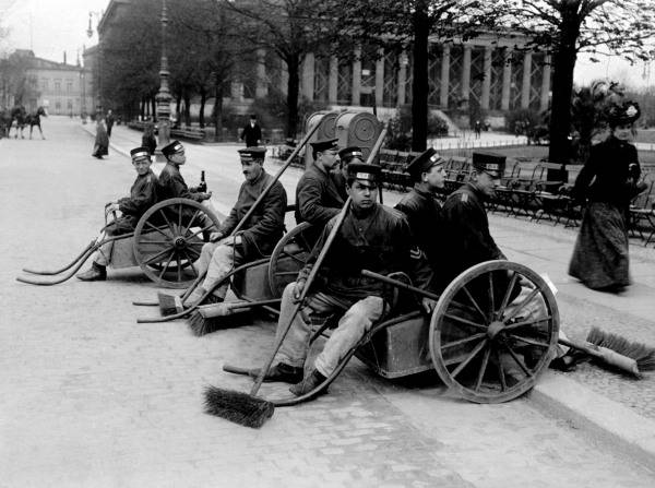 Berlin,Pause f.Strassenfeger,Lustgarten von 