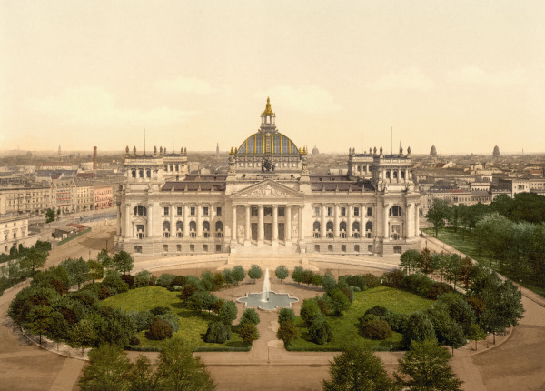 Berlin, Reichstagsgebäude von 
