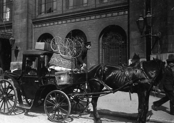 Berlin, Stettiner Bahnhof /Foto 1908 von 