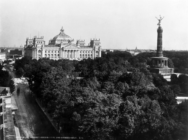 Berlin,Tiergarten mit Siegessäule/Levy von 