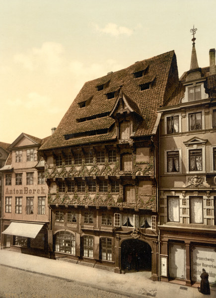 Braunschweig, Haus am Burgplatz von 