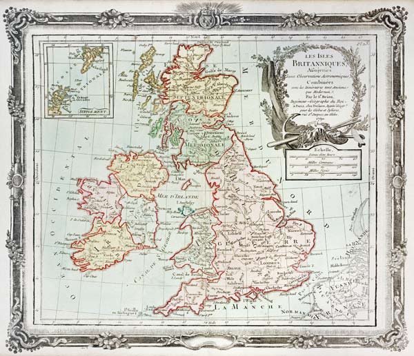 Britische Inseln von 