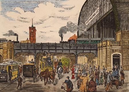Berlin, Bahnhof Alexanderplatz