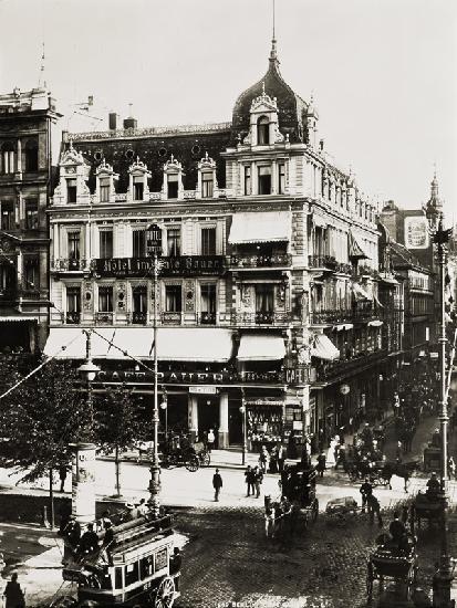 Berlin,Unter den Linden,Cafe Bauer/Foto