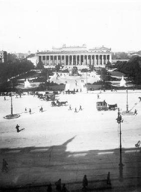 Berlin,Blick vom Schloss auf Altes Museum