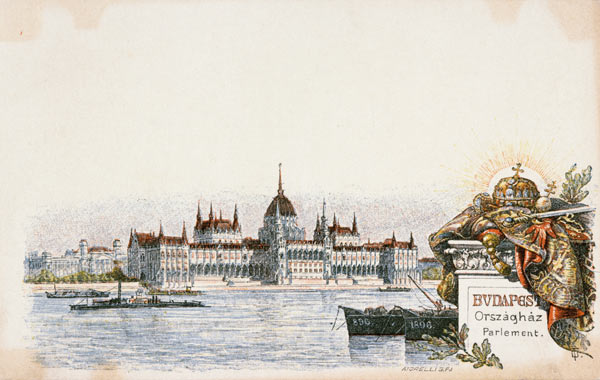 Budapest, Parlament von 