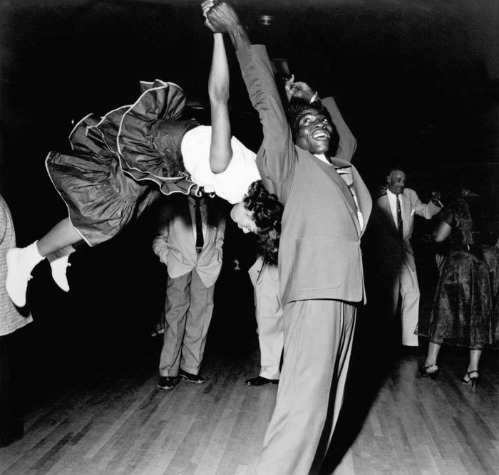 Couple dancing at Savoy Ballroom, Harlem von 