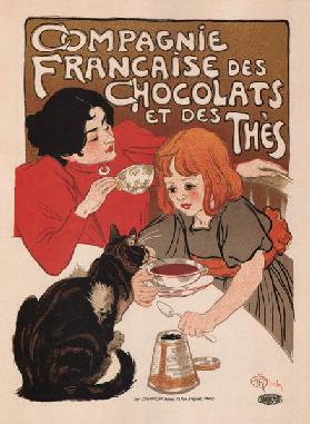 Compagnie Française des Chocolate et des Thés (Plakat)