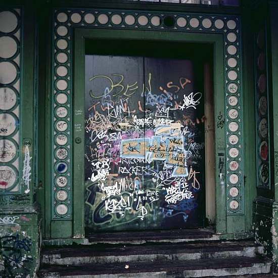 Doors with graffiti von 
