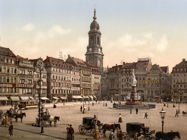 Dresden, Altmarkt von 