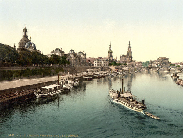 Dresden, Terrassenufer von 