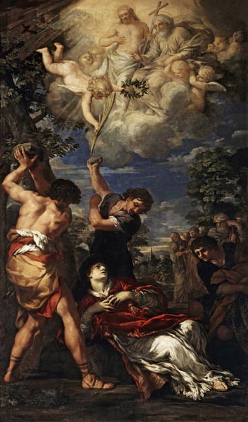 Das Martyrium des heiligen Stephanus von 