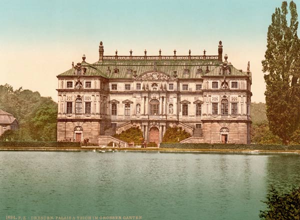 Dresden,Großer Garten, Palais von 