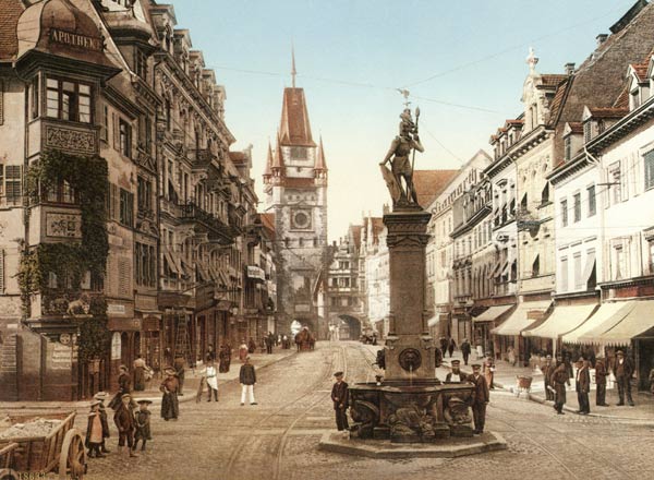 Freiburg i.Br., Kaiserstraße von 