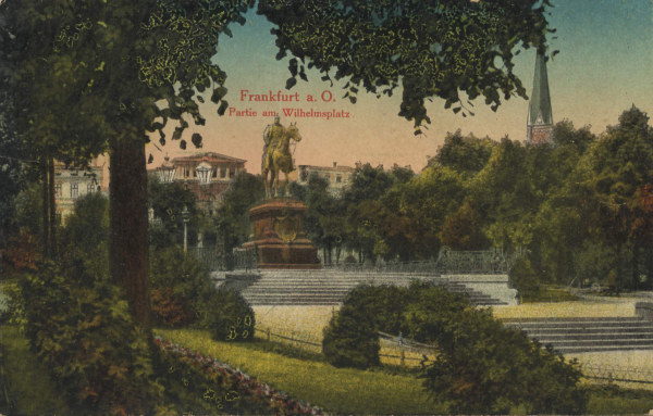 Frankfurt, Oder, Wilhelmplatz von 