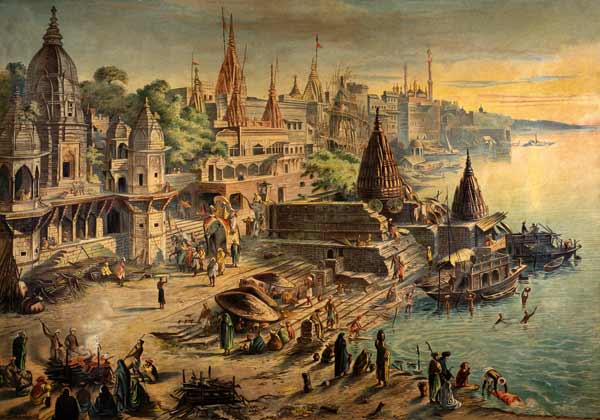 Benares, Gangesufer von 