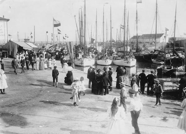 Hafen von Buesum (Schles.-Holst.) von 