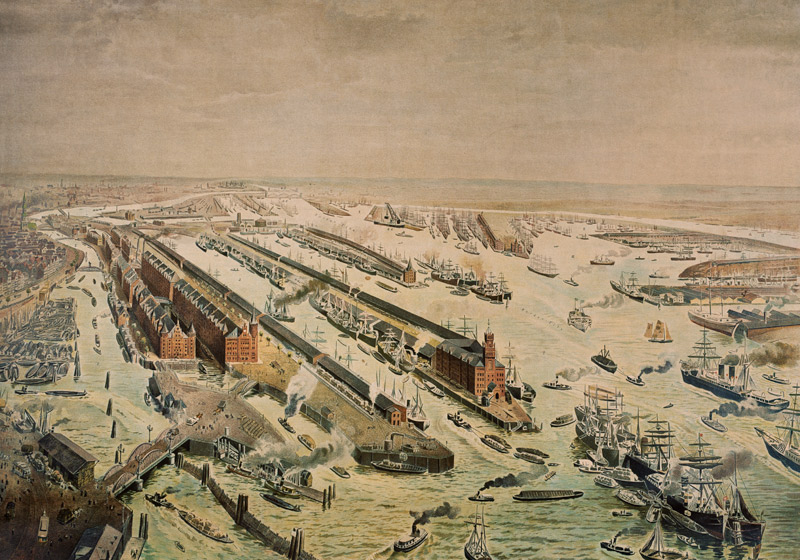 Hamburg, Hafen von 
