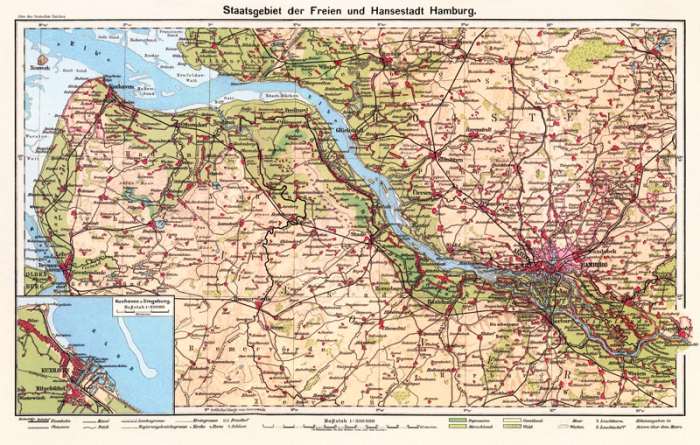 Hamburg, Staatsgebiet von 