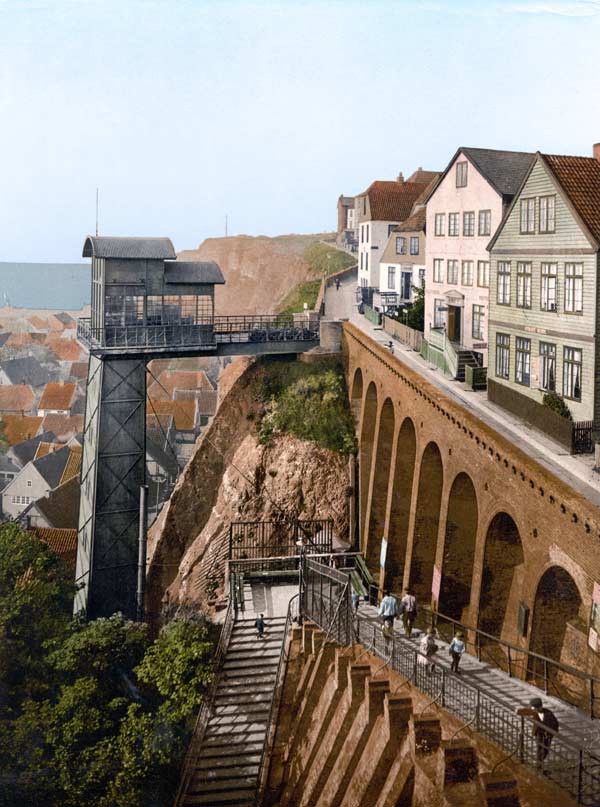 Helgoland, Fahrstuhl von 