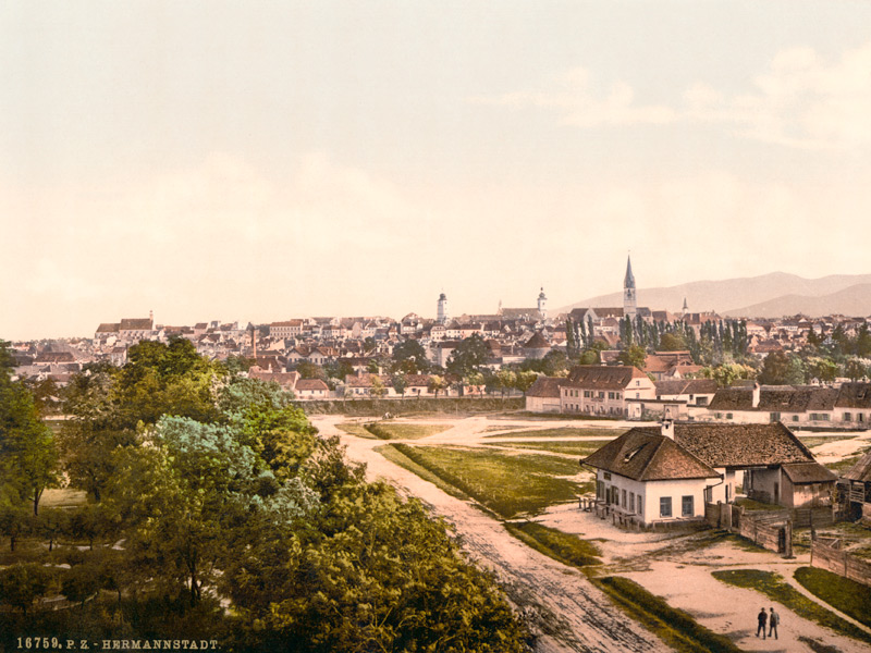 Hermannstadt, Stadtansicht von 