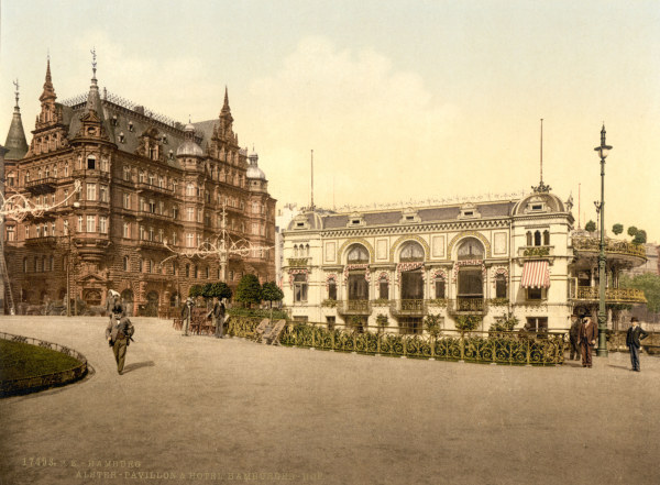 Hamburg, Alsterpavillon von 