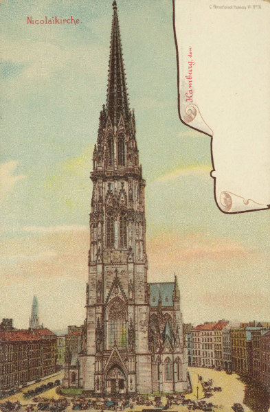 Hamburg, Nikolaikirche von 