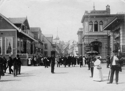 Helgoland,Kaiserstrasse,Strassenhaendler von 