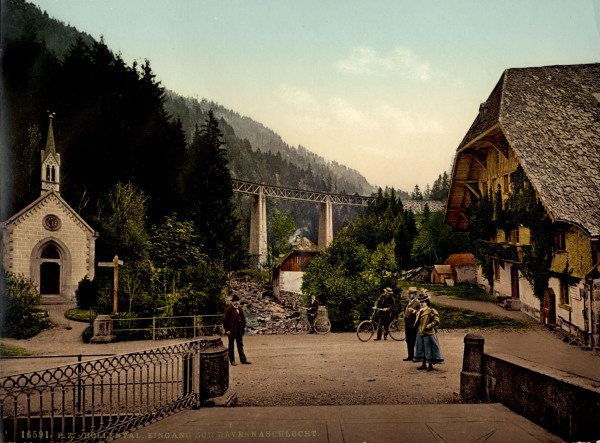 Höllental, Eingang zur Ravennaschlucht von 