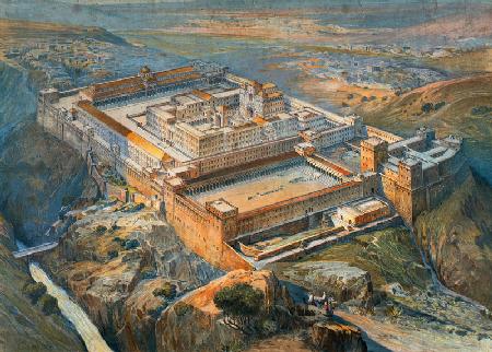 Jerusalem, Tempel ( Rekonstruktion)