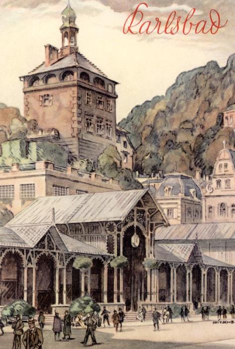 Karlsbad, Marktbrunnen von 