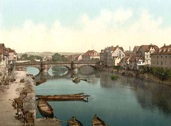 Kassel, Wilhelmsbrücke von 