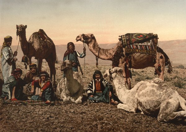 Karawane in der Wüste,Rast von 