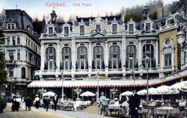 Karlsbad, Café Pupp von 