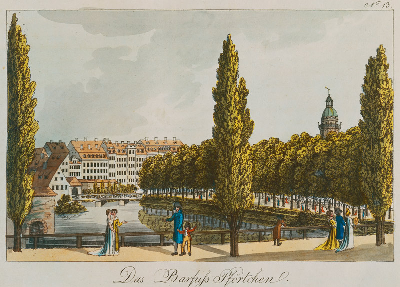 Leipzig, Barfußpförtchen von 